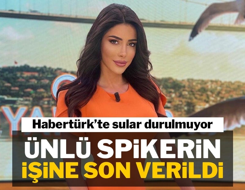 Ünlü spikerin işine son mu verildi?