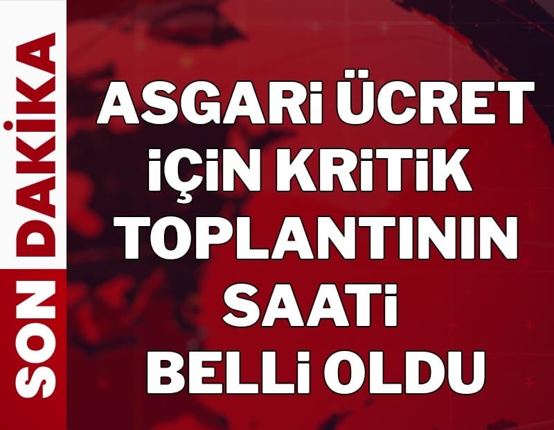 Son dakika... Asgari Ücret Tespit Komisyonu'ndan flaş karar