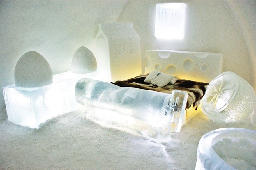 Bu otellere gidenler buzdan yatakta uyuyor! Geceliğine 20 bin TL ödüyorlar