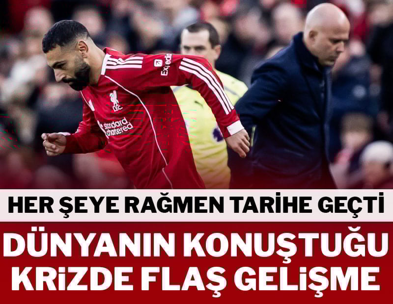 Dünyanın konuştuğu krizde flaş gelişme! Salah tarihe geçti