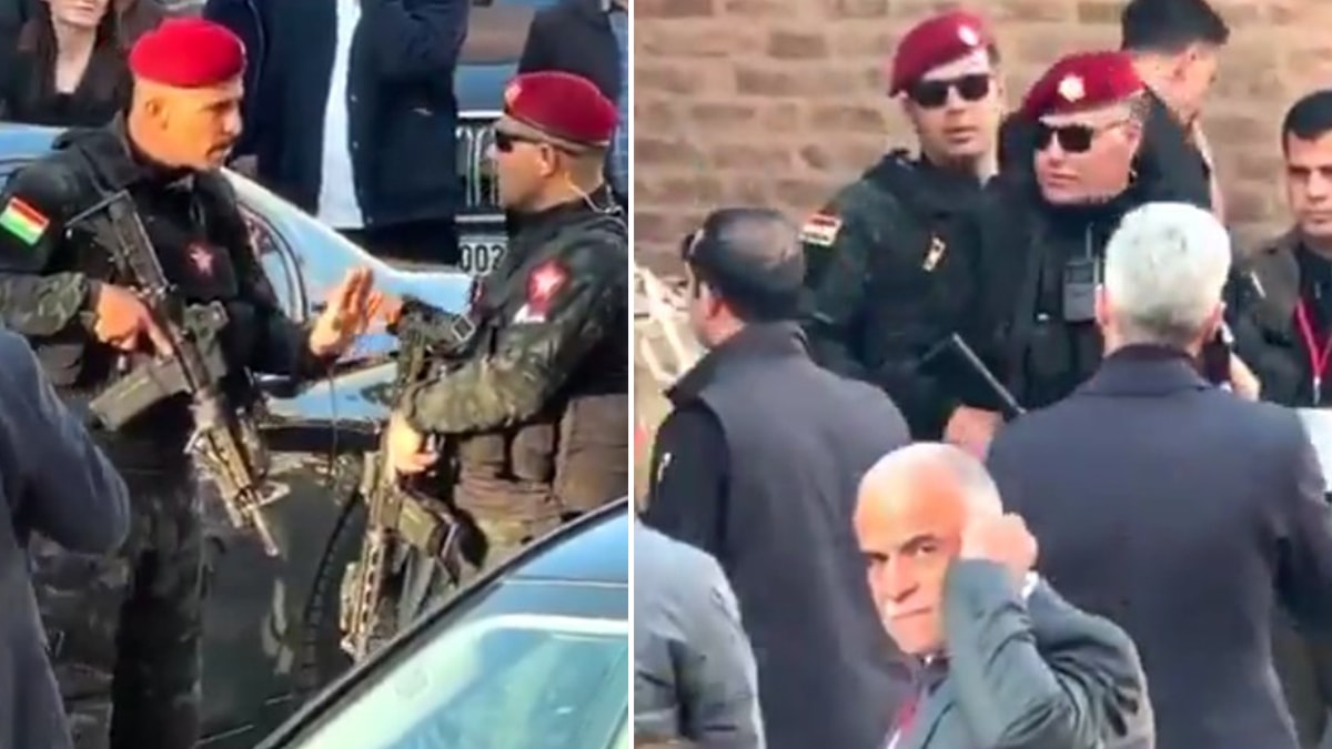 Peşmergelerin görüntüsü Saray başdanışmanını çileden çıkardı