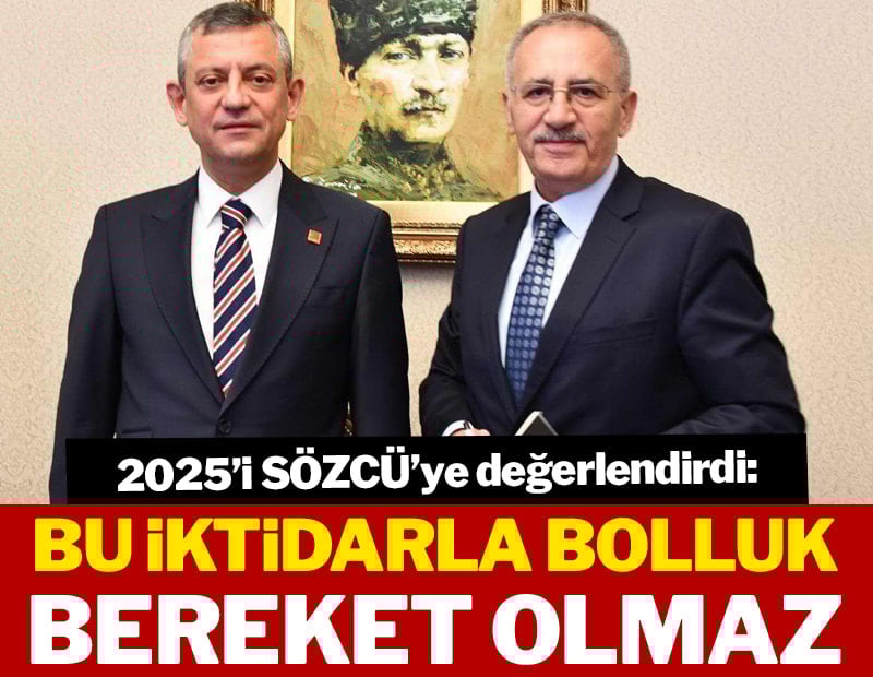 2026’dan tek dileğim erken seçim sandığı