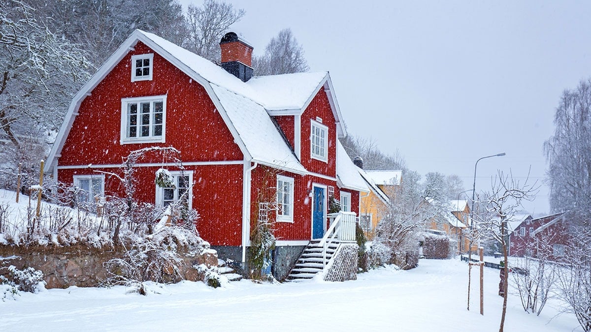 Yılın yarısını kışla geçiren İskandinavlar evlerini böyle ısıtıyor
