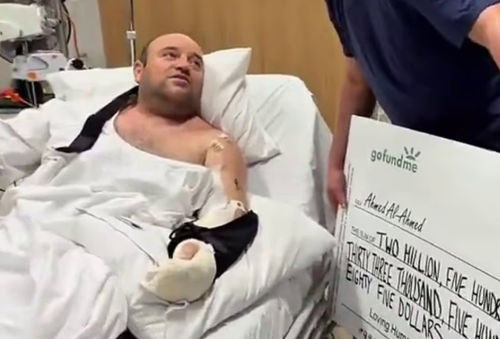 Avustralya'daki kahramana 107 milyon TL'lik çek takdim edildi: O an söyledikleri gözleri yaşarttı