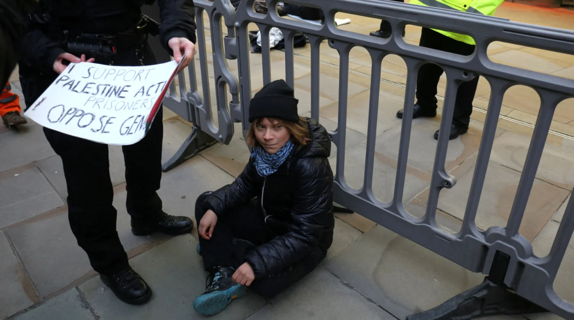 Filistin için yola çıkan filonun lideri gözaltına alındı