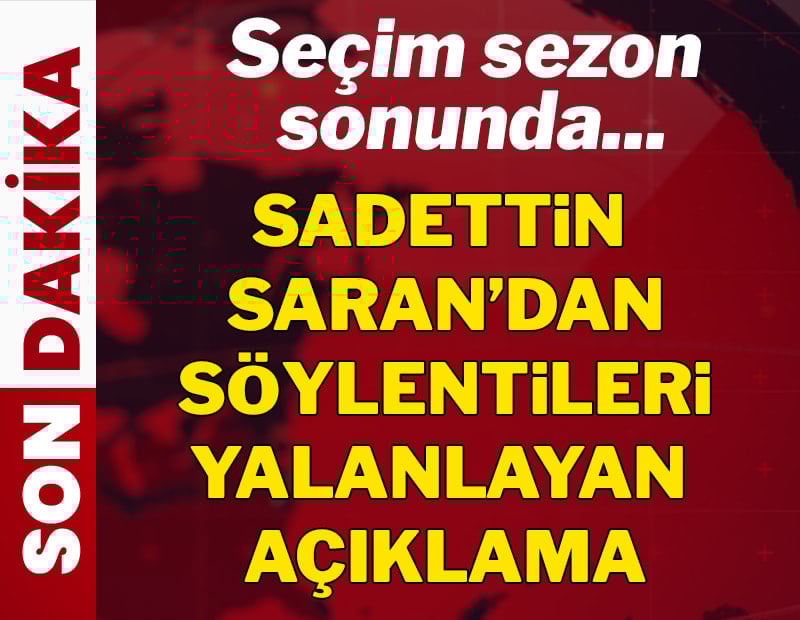 Fenerbahçe seçime gidiyor! Sadettin Saran'dan ilk açıklama