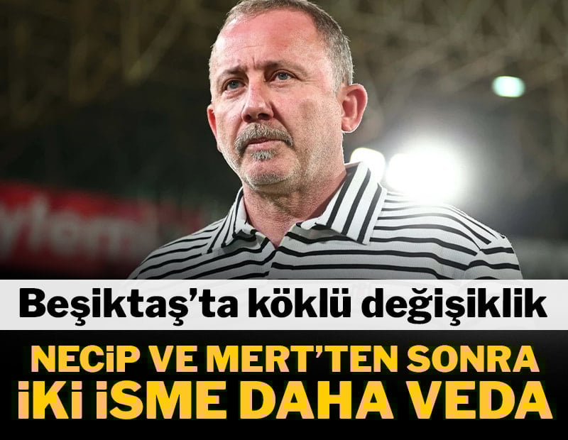 Beşiktaş'ta iki ayrılık daha kapıda! Sergen Yalçın bileti kesti