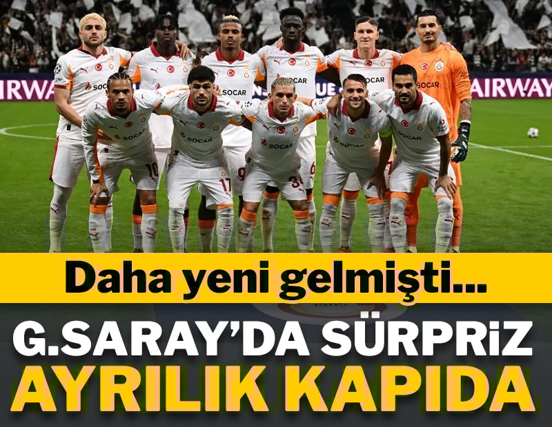 Galatasaray'da sürpriz ayrılık iddiası! Ocak'ta gidebilir