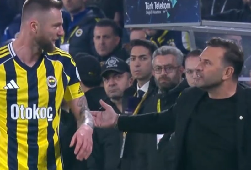 Derbide gerilim... Skriniar ile Okan Buruk kapıştı!