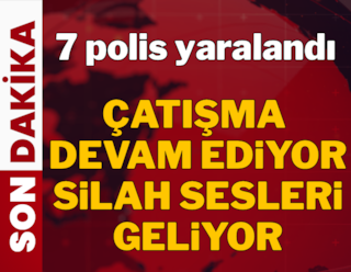 Bölgeye Özel Harekat ekipleri sevk edildi