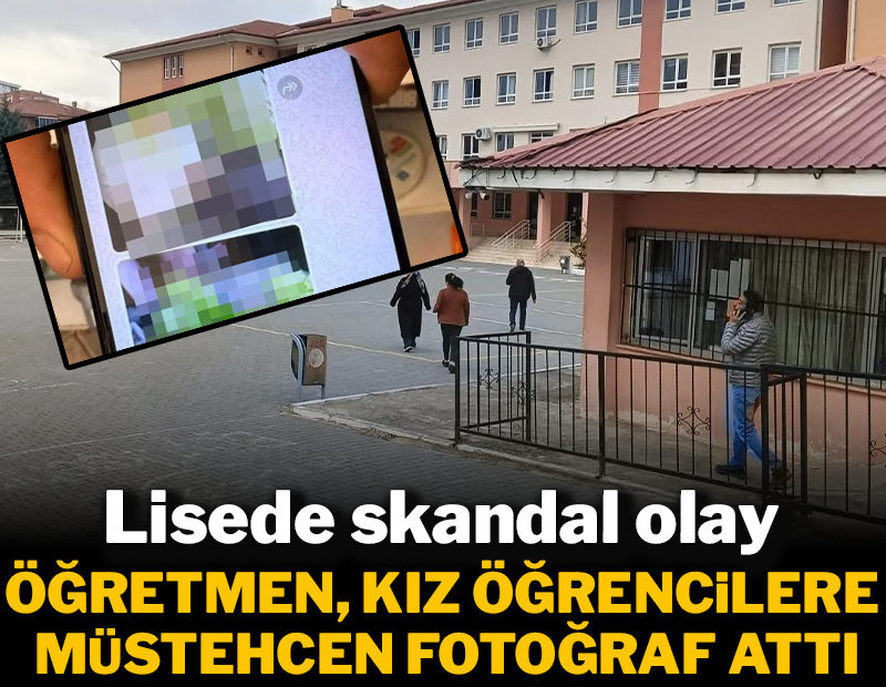 Beden öğretmeni kız öğrencilere müstehcen fotoğraflar gönderdi! Veliler yakaladı