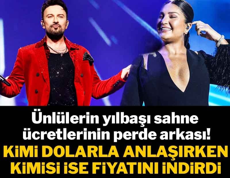 İşte yılbaşında en çok kazanan şarkıcılar! Anlaşmayı dolarla yapan yaşadı, Türk lirası alacak olan üzgün
