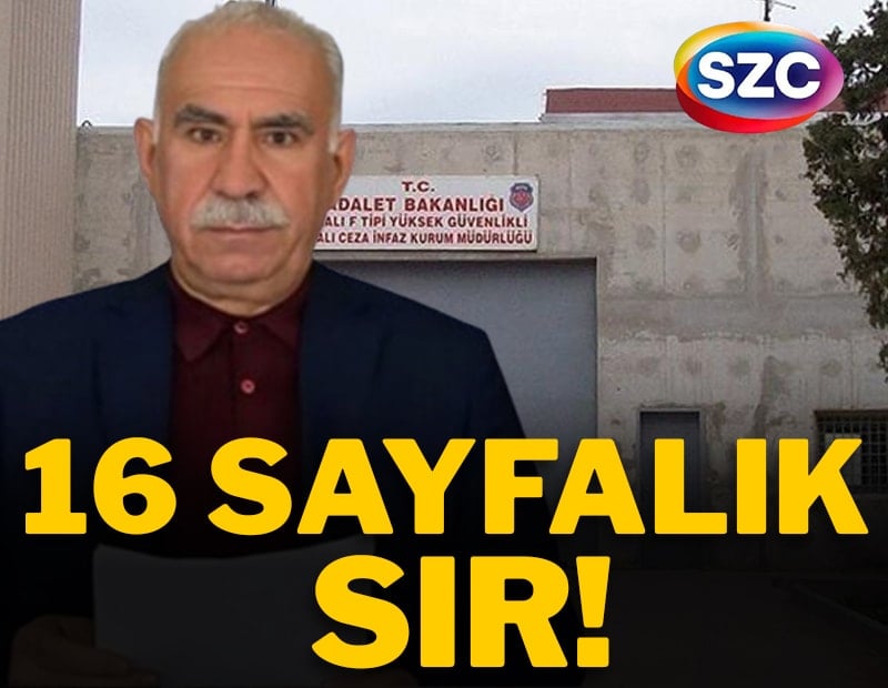 16 sayfalık sır!