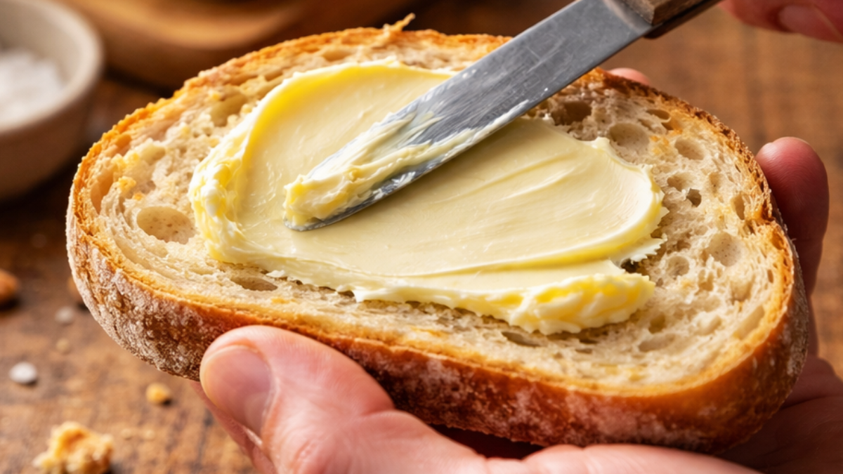 Tereyağı yerken bir kez daha düşünün