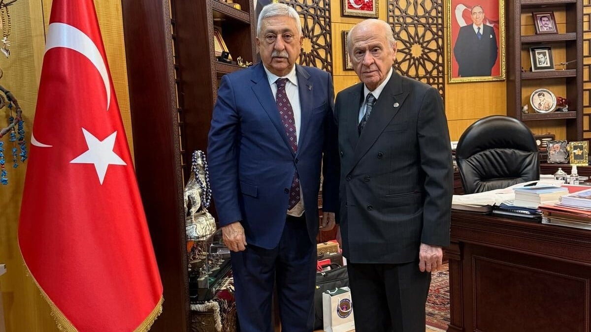 TESK'ten MHP lideri Bahçeli'ye ziyaret