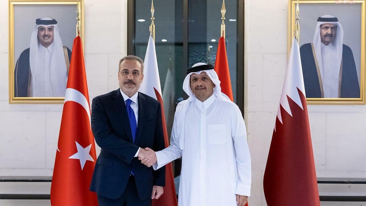 Dışişleri Bakanı Fidan, Katar Dışişleri Bakanı Al Sani ile görüştü