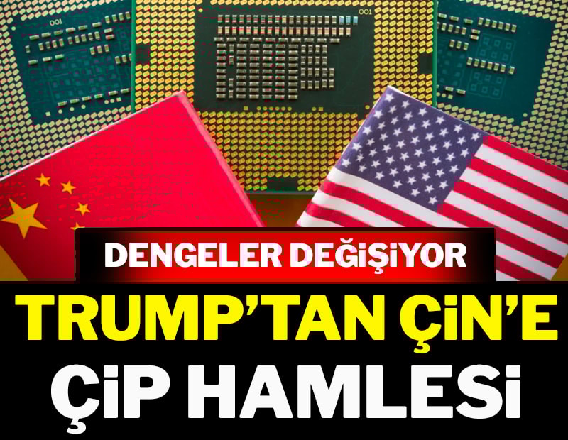 Trump'tan, Nvidia'nın H200 çiplerinin Çin'e ihracına izin