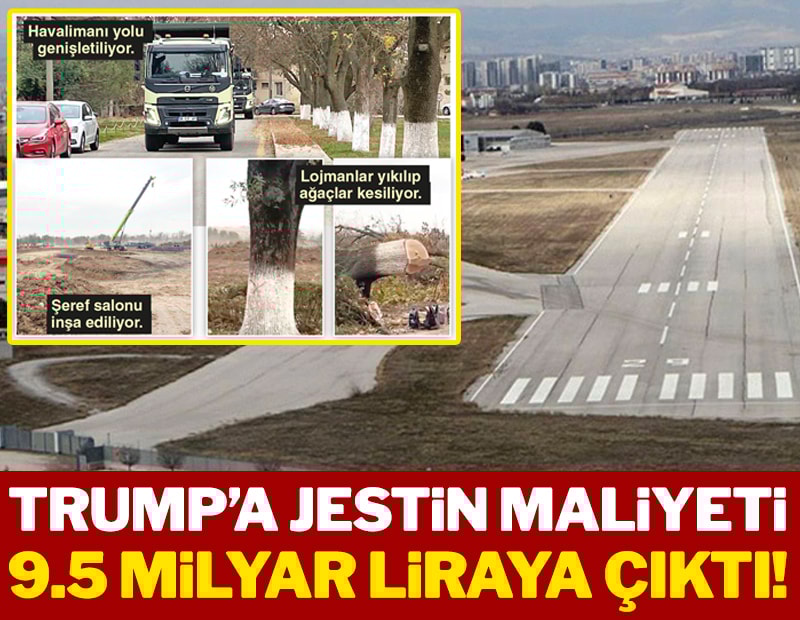 Trump’a jestin maliyeti 9.5 milyar liraya çıktı!
