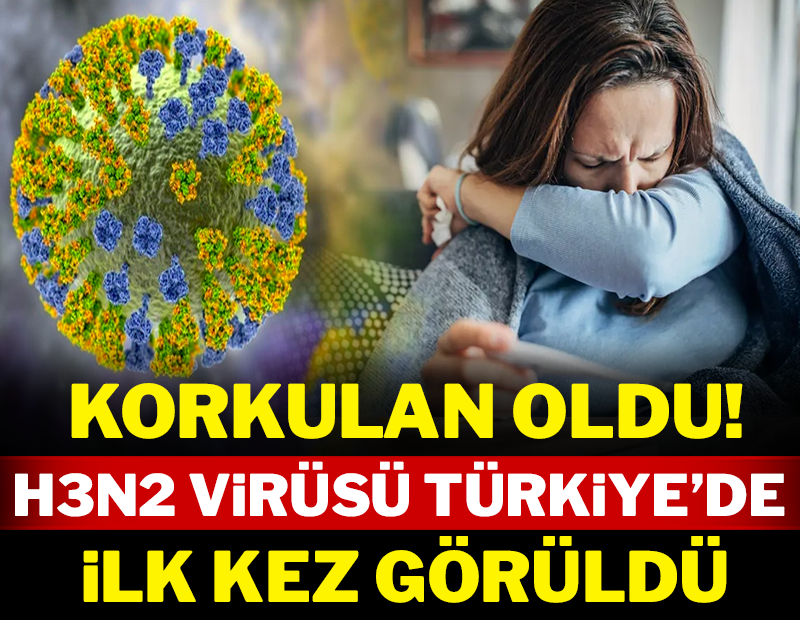 Korkulan oldu! H3N2 virüsü Türkiye'de ilk kez görüldü!