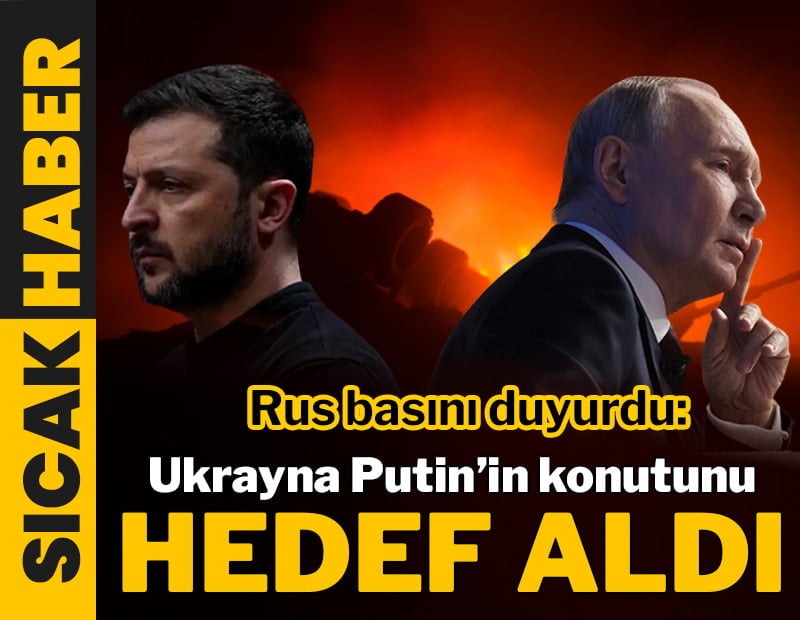 Ukrayna, Putin'in konutunu hedef aldı!