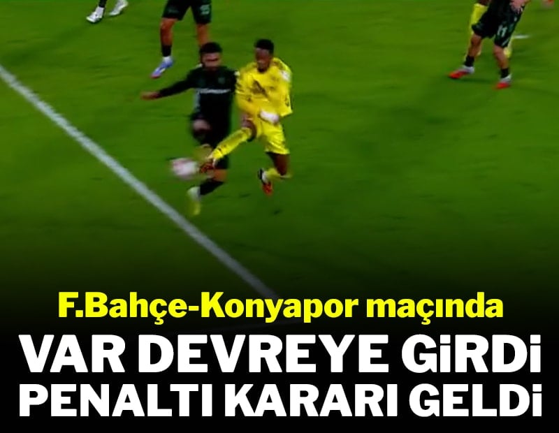 VAR uyarısı ile penaltı kararı