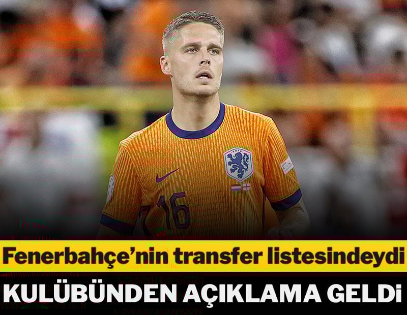 Fenerbahçe'nin transfer listesindeydi! Kulübünden açıklama geldi