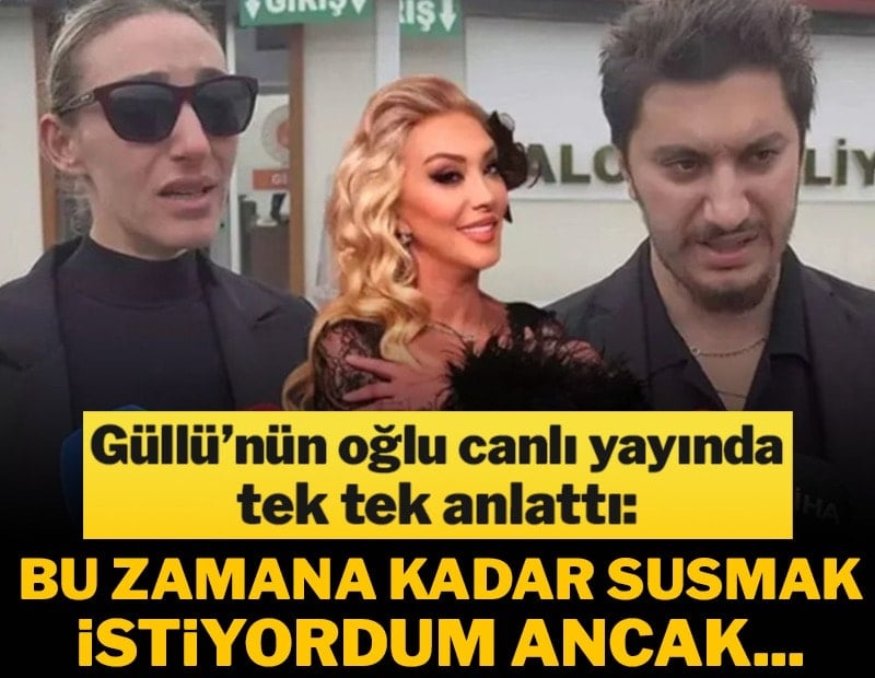 Güllü'nün oğlu canlı yayında tek tek anlattı: Bu zamana kadar susmak istiyordum ancak...