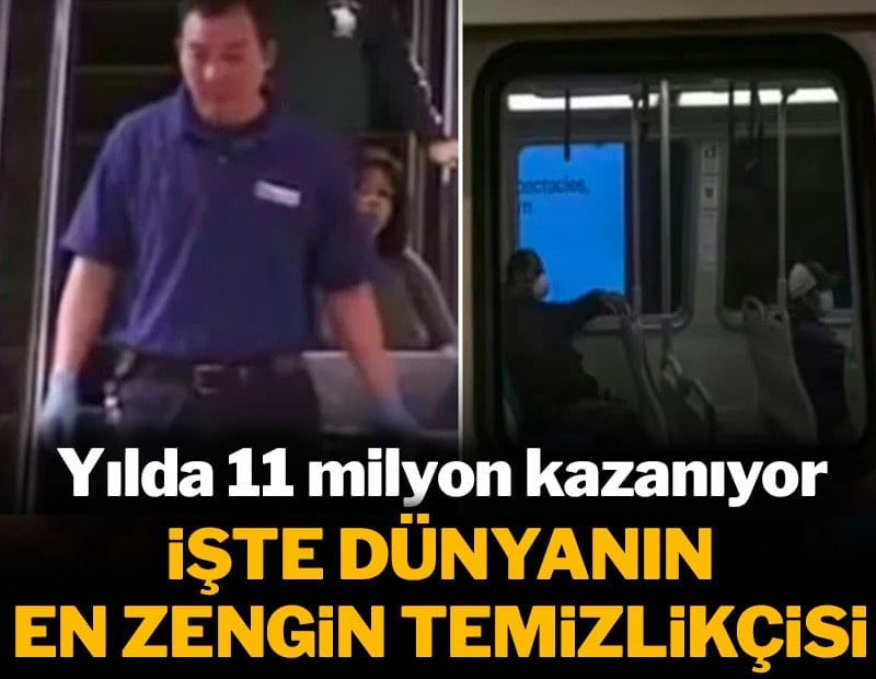 Yılda 11 milyon kazanıyor: İşte dünyanın en zengin temizlikçisi