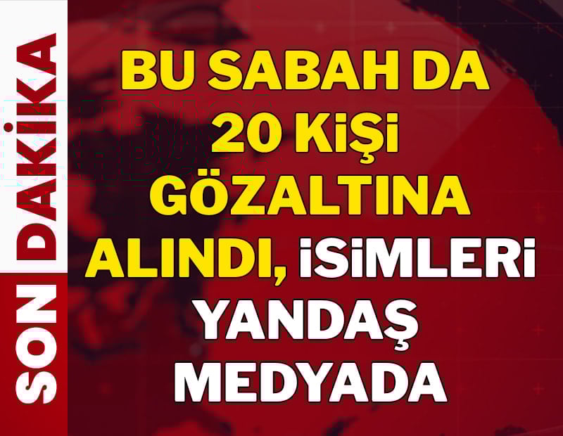 Uyuşturucu soruşturması: Çok sayıda gözaltı kararı