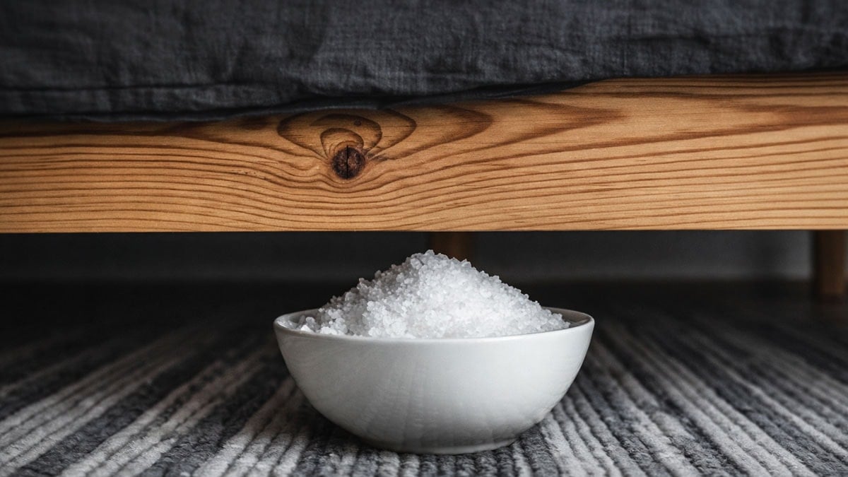 7 gün boyunca yatağın altına tuz koyuyorlar: İşte sebebi