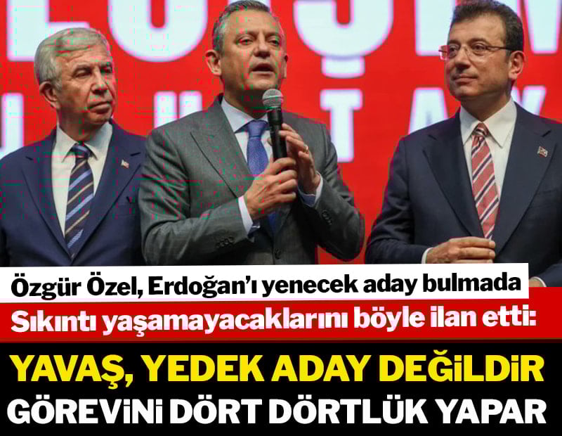 Erdoğan’ı yenecek aday buluruz