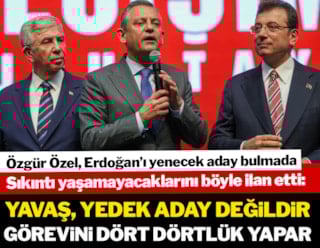 Erdoğan’ı yenecek aday buluruz