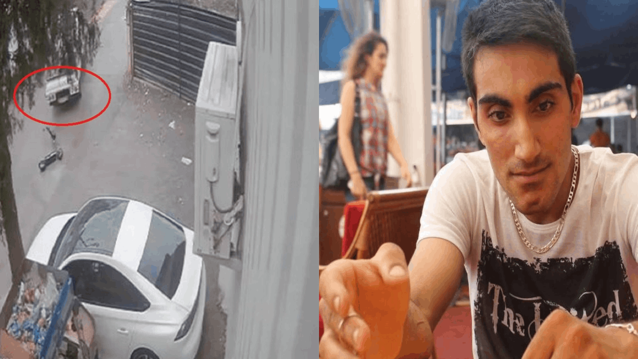 Kamyonetin altında kalan skuter sürücüsü öldü