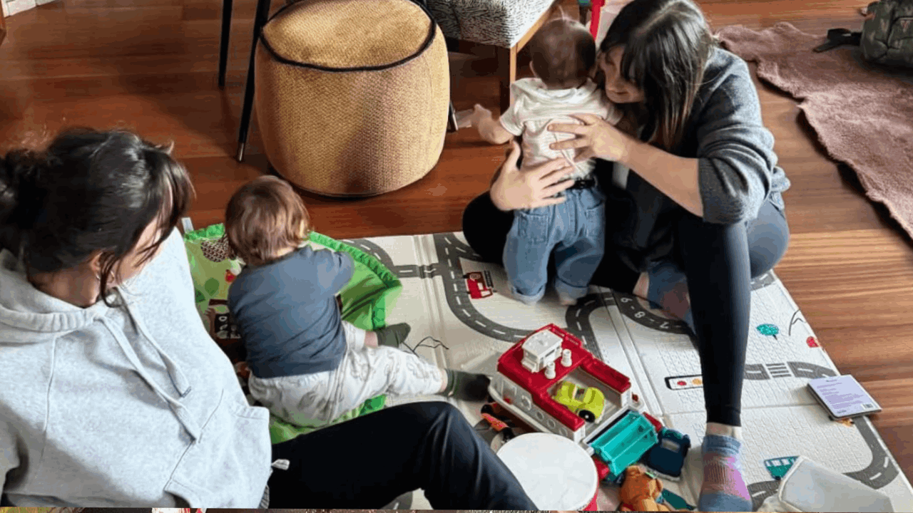 Neslihan Atagül ve Gizem Karaca'nın bebekli buluşması