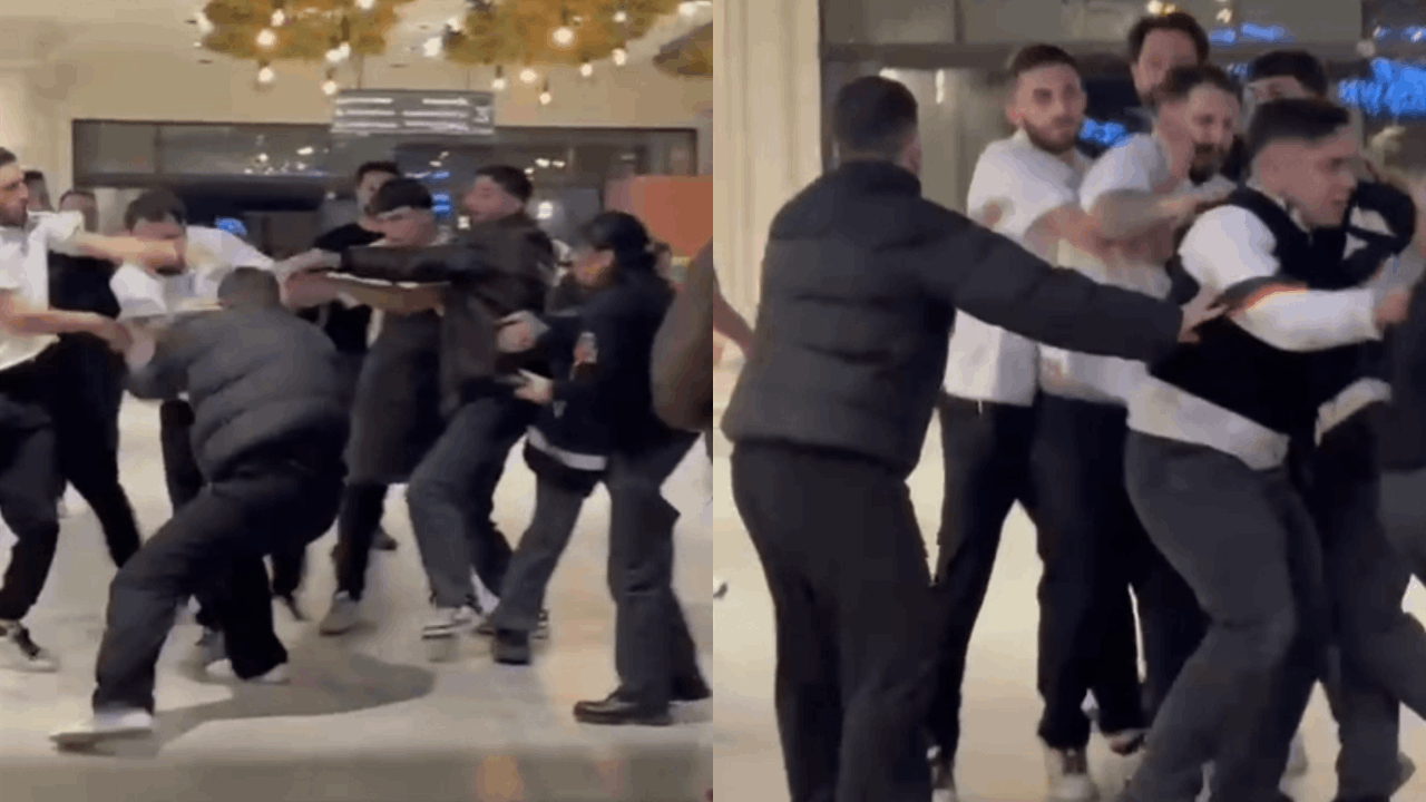 AVM'de kavga çıktı: Nedenini kimse anlamadı