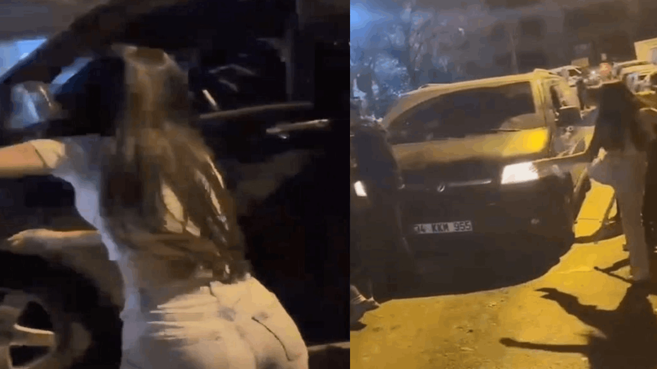 Gaziosmanpaşa’da kadına şiddet iddiası: Şüpheliye ve aracına saldırdılar