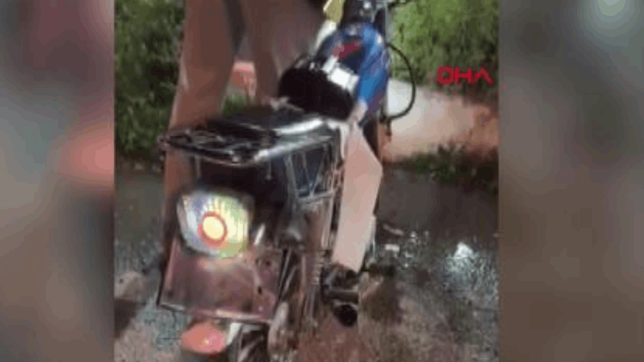 'Dur' ihtarına uymayan motosiklet sürücüsüne 70 bin lira ceza