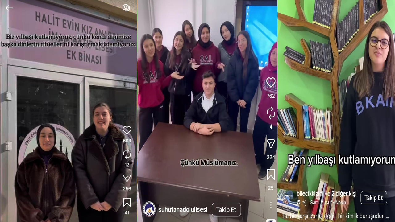 Okullarda yılbaşı karşıtı propaganda: Çocuklar hedefte