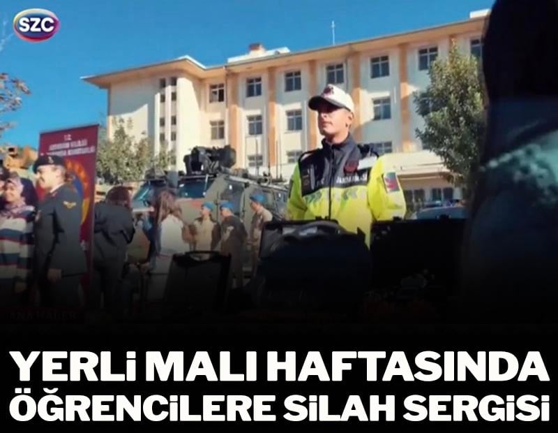 Yerli Malı Haftasında okullarda silah sergisi