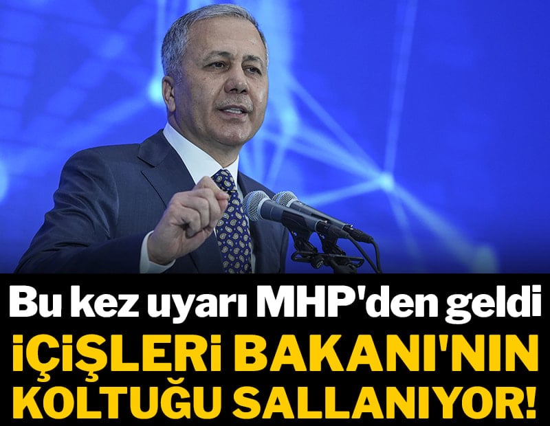 İçişleri Bakanı'nın koltuğu sallanıyor: Bu kez uyarı MHP'den geldi