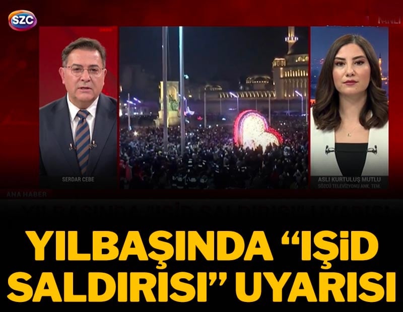 Yılbaşında "IŞİD saldırısı" uyarısı! Detaylar SÖZCÜ TV Ana Haber'de anlatıldı