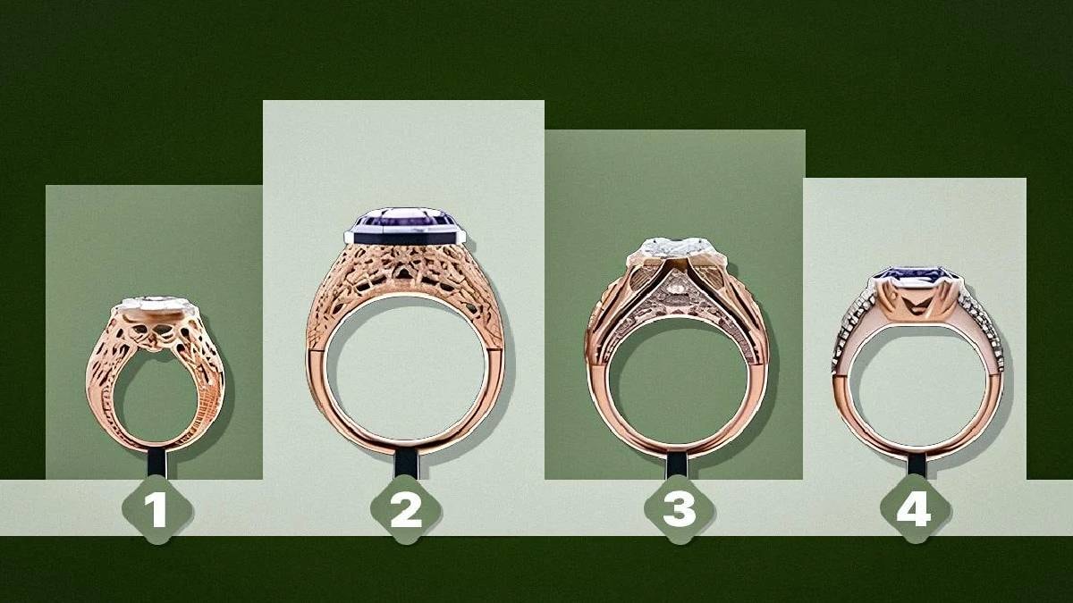 Seçeceğiniz yüzük sizin dahi bilmediğiniz özelliğinizi ortaya çıkarıyor