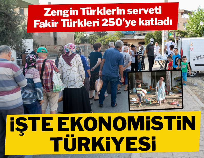 Zengin büyüdü halk ezildi