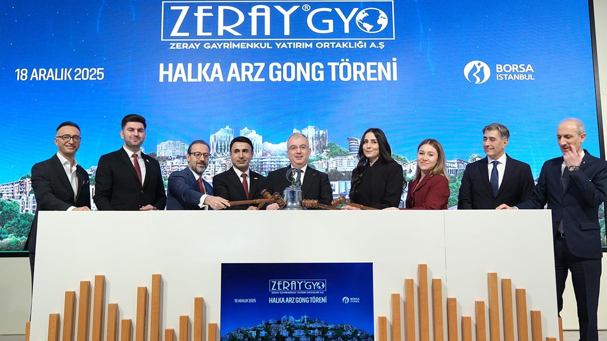 Zeray GYO Borsa İstanbul’da işlem görmeye başladı