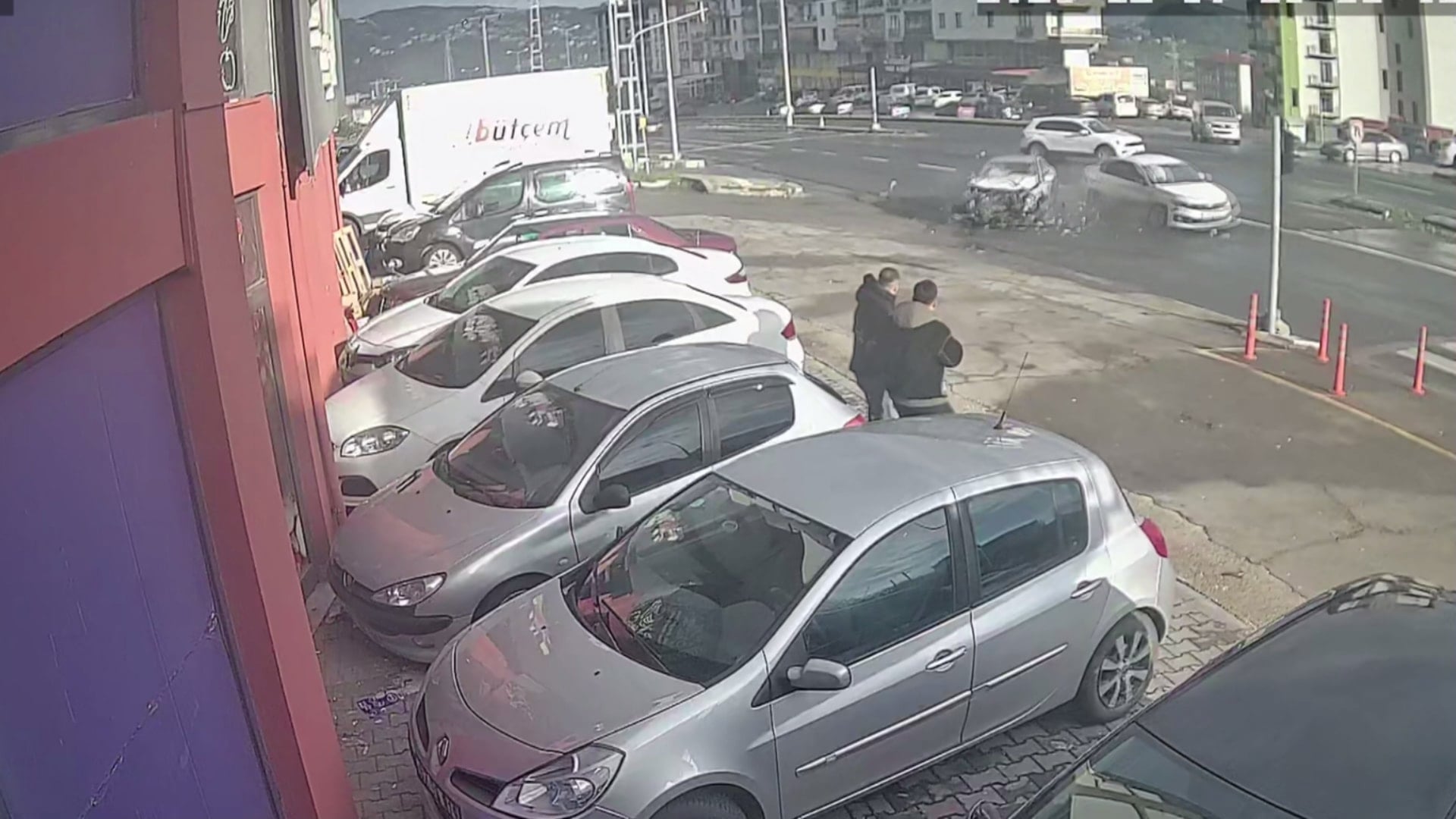 Zonguldak'ta feci kaza kamerada: 7 yaralı