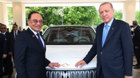 Erdoğan, Enver İbrahim'e TOGG hediye etti