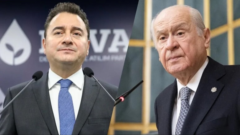 Babacan Bahçeli ile görüştü