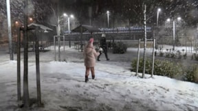 İstanbul'da kar yağışı gece boyu devam etti