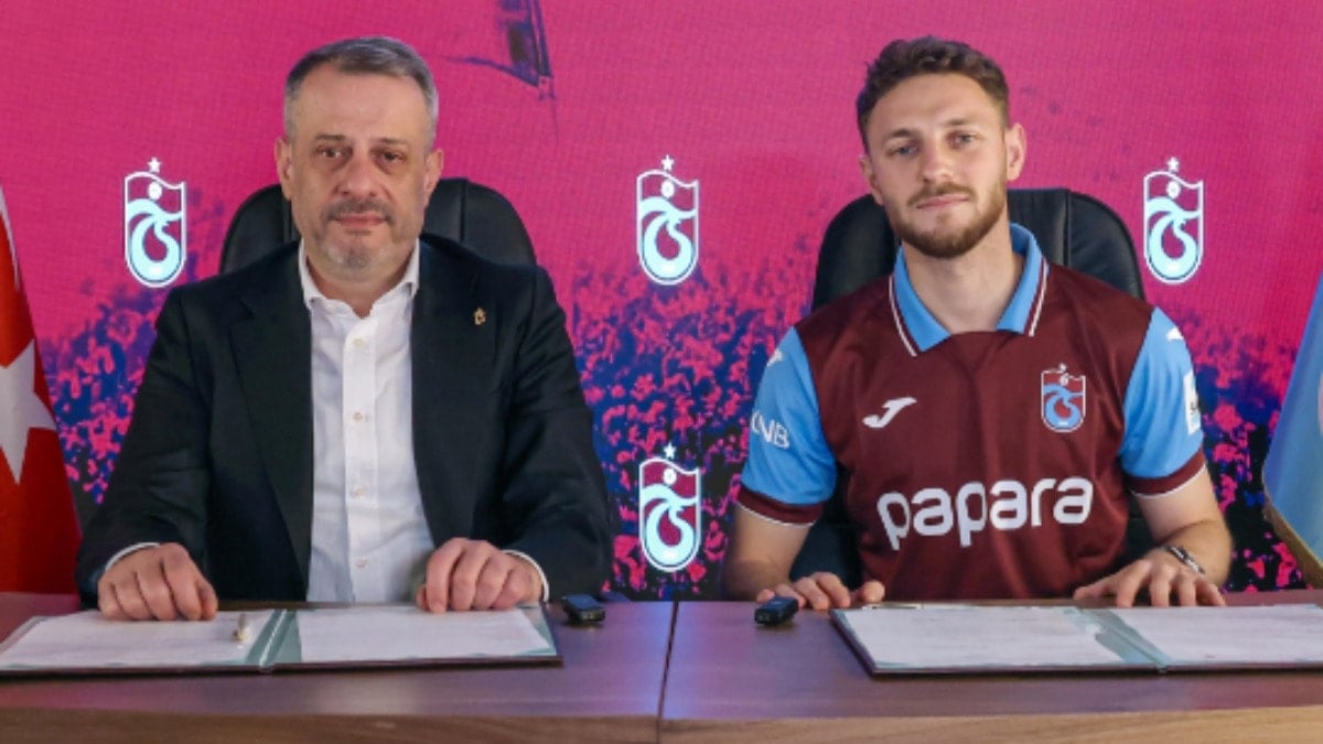 Trabzonspor yeni transferi açıkladı