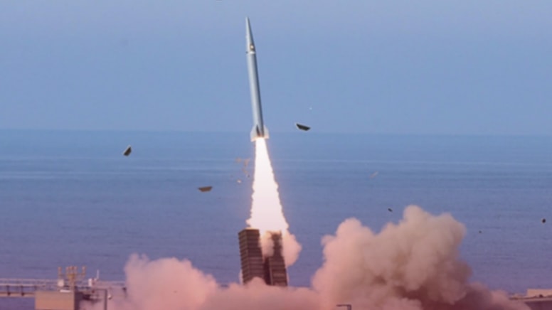 Rize'de füze atıldı